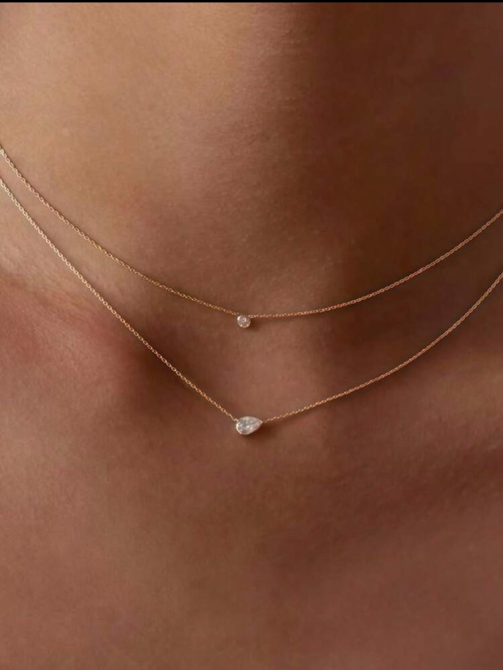 Layered necklace